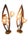 This is a pair of Vintage Mid-Century Modern Walnut Tulip Table Lamps, likely designed in the 1960s. Often attributed to...