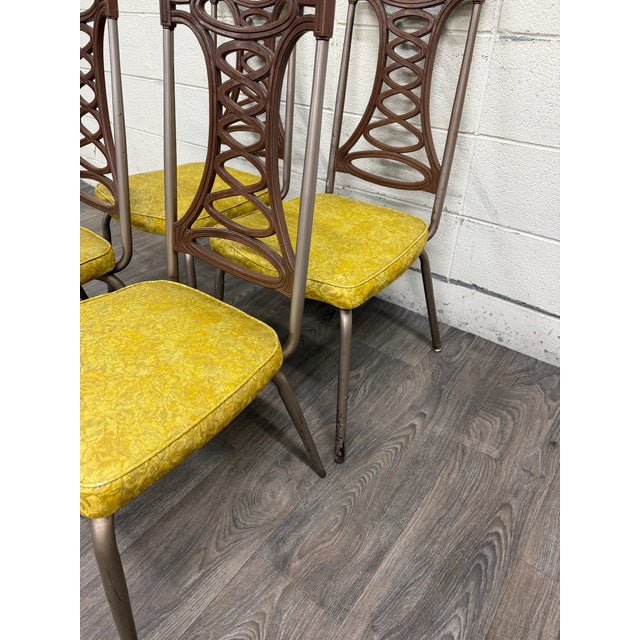 Vintage Brody Seating Company Mid Century Modern Dining Chairs - Set of 4 For Sale - Image 13 of 14