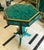 Make a statement with this distinctive French-inspired center table, featuring a striking geometric tabletop in a rich...