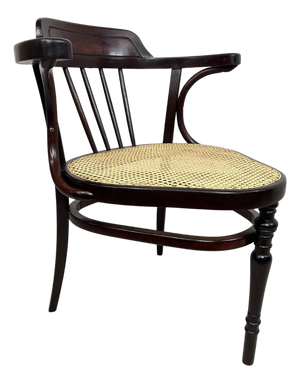 No. 6 Corner Chair attributed to J&J Kohn, 1890s