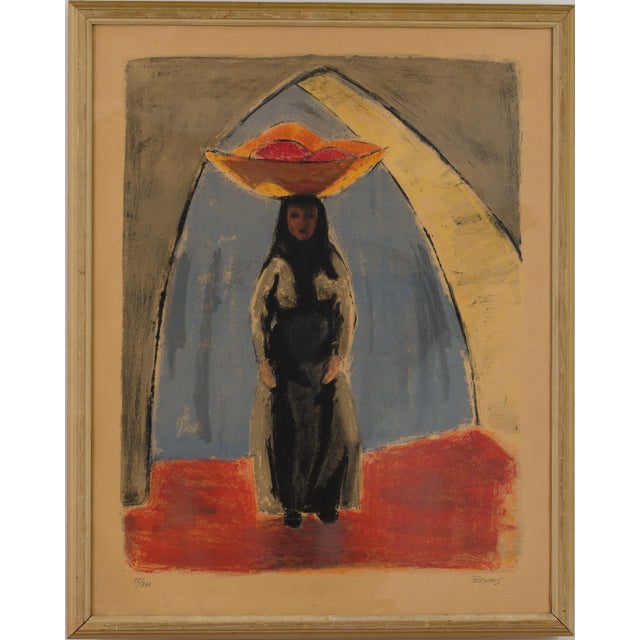 Bo Yson Sjöberg, Southern European Woman 35/260, 1960s, Lithograph For Sale - Image 12 of 12