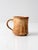 Brown Vintage Organic Modern Studio Pottery Mug With Fleur-Di-Lis For Sale - Image 8 of 11
