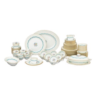 Late 20th Century Minton "Ardmore" Bone China Partial Dinnerware Service Set - 112 pcs For Sale