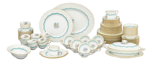 Late 20th Century Minton "Ardmore" Bone China Partial Dinnerware Service Set - 112 pcs