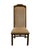 Chinoiserie Bernhardt Furniture Solid Walnut Asian Chinoiserie Style Dining Side Chair For Sale - Image 3 of 9