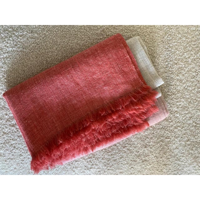 Rosemary Hallgarten Ombré Alpaca Throw Chairish