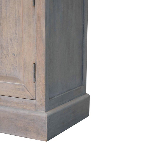 Distressed Wood Wine Storage Cabinet For Sale In Philadelphia - Image 6 of 8