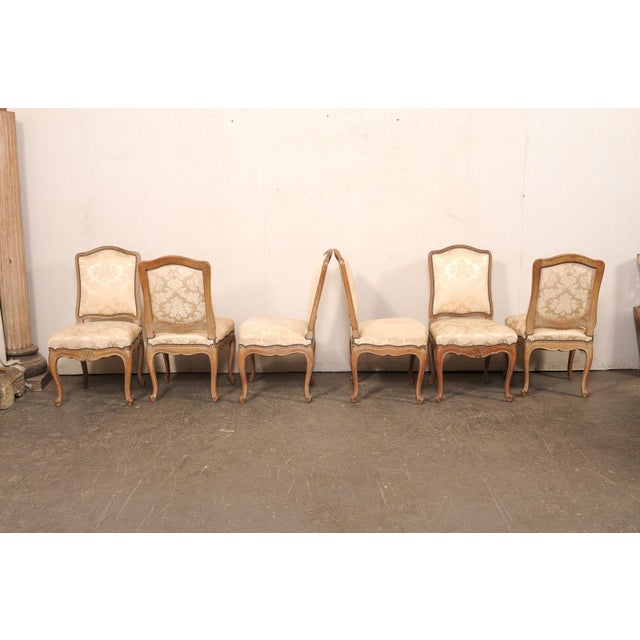 Mid 20th Century French Louis XV Style Dining Chairs (Set of 10) For Sale - Image 9 of 13