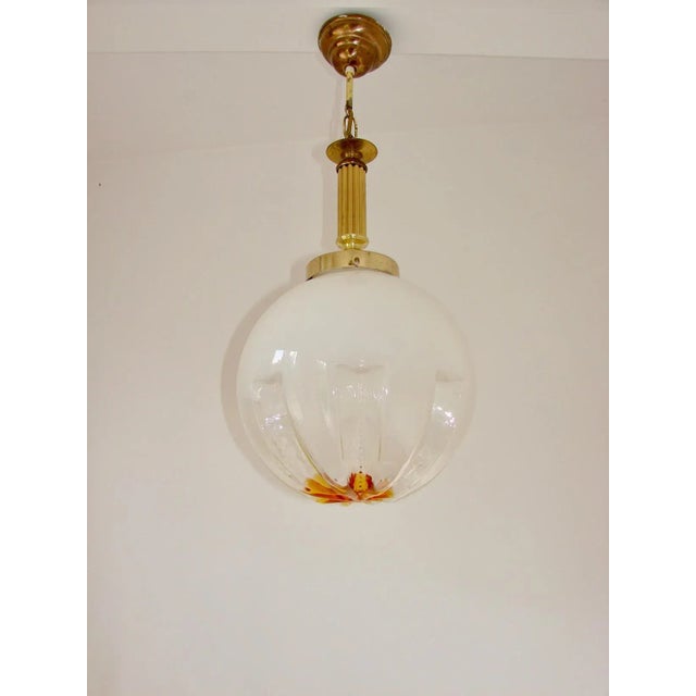 Wlochy Pendant Lamp from Mazzega, 1970s For Sale - Image 6 of 6