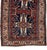 Tribal Red Ivory Navy Blue Tribal Geometric Caucasian Kazak Rug c. 1940 For Sale - Image 3 of 4