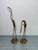 Brazilian Mid-Century Bronze Heron Sculptures - A Pair For Sale - Image 6 of 12