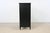 French Louis XVI Style Black Lacquered Highboy With Brass Hardware | Newly Refinished For Sale - Image 16 of 18