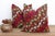 Textile Radiant Dowry, Antique Phulkari Pillow Covers, a Pair For Sale - Image 7 of 7