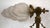 Antique Brass and Glass Torch Wall Lamp from Unbekannt, 1920s, in Very Good conditions. Designed 1920 to 1949 I have...