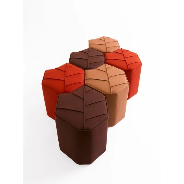 Brown Leaf Seat by Nicolette de Waart For Sale - Image 4 of 8