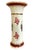 This trumpet-form or spill vase is an antique French porcelain reproduction of an 18th-century Chinese Export armorial...