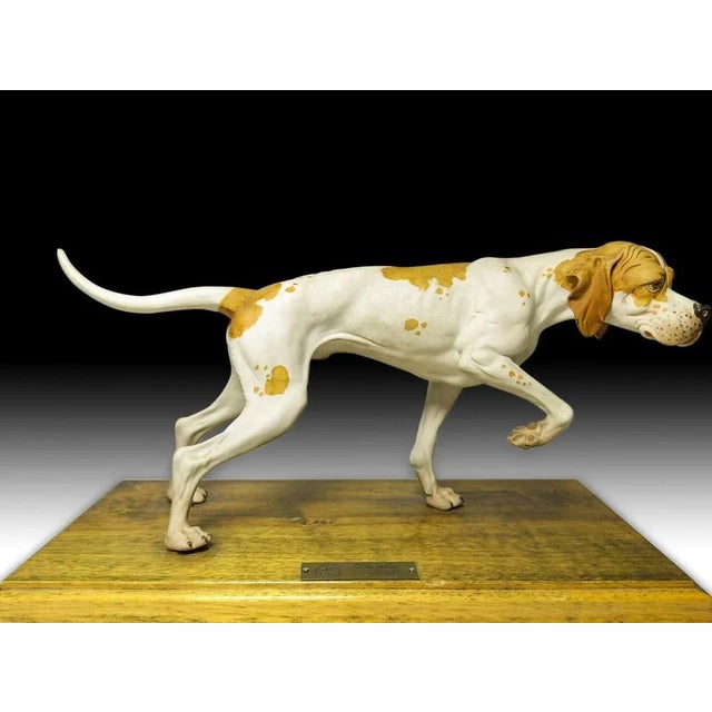 Porcelain Pointer, Early 20th Century For Sale - Image 4 of 13