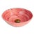 Pink Ceramic Countertop Round Sink, Handmade For Sale