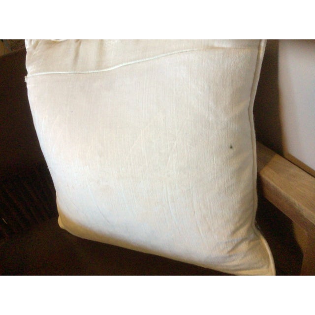 Kashmir Export House White Decoration Feather Pillow For Sale - Image 13 of 13