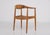 Round Chair by Hans Wegner for Johannes Hansen, original edition circa 1950. Solid oak and rattan. Documented model,...