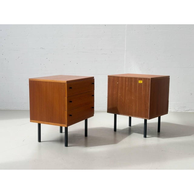 1960s Vintage Bedside Tables by Günter Renkel, 1960s, Set of 2 For Sale - Image 5 of 15