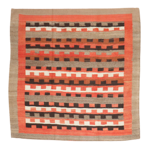 Zabihi Collection American Navajo Square Tribal Rug