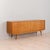 Long teak sideboard or a credenza designed by Sven Andersen in the 60s in Norway. Three lockable cabinets and five drawers...