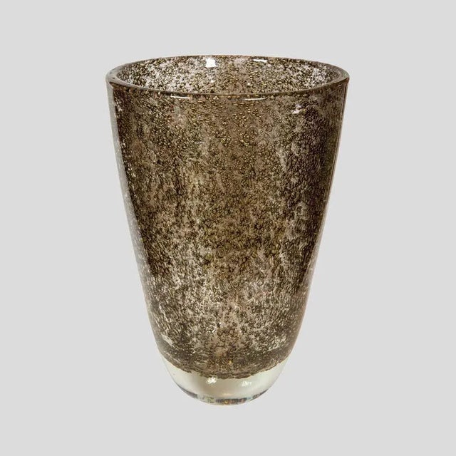 Brass Inclusion Blown Glass by Alberto Dona For Sale - Image 6 of 6