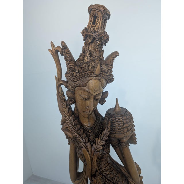 Bali Sculpture, 1980s, Wood For Sale - Image 4 of 15