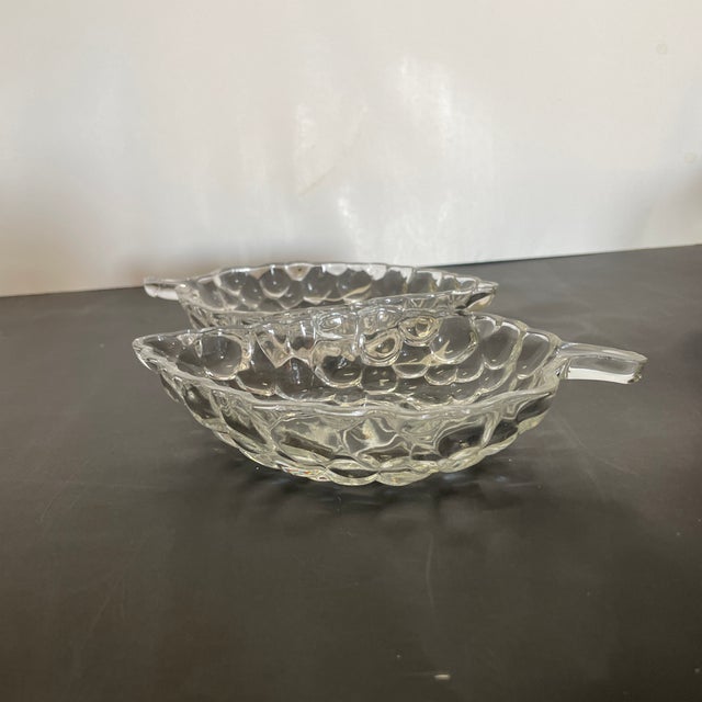 Traditional Glass Grape Bowls For Sale - Image 3 of 9