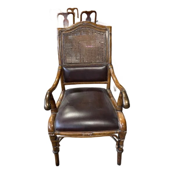 Late 20th Century Drexel Heritage Arm Chair For Sale
