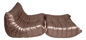 Set of Togo Sofa and Ottoman by Michel Ducaroy for Ligne Roset