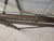 Vintage Faux‑Bamboo Metal Console Table With Glass Top For Sale - Image 4 of 12