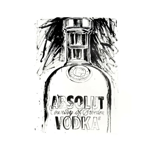 Pop Art 1999 Andy Warhol Absolute VodKa 5 Print Pop Art For Sale - Image 3 of 3