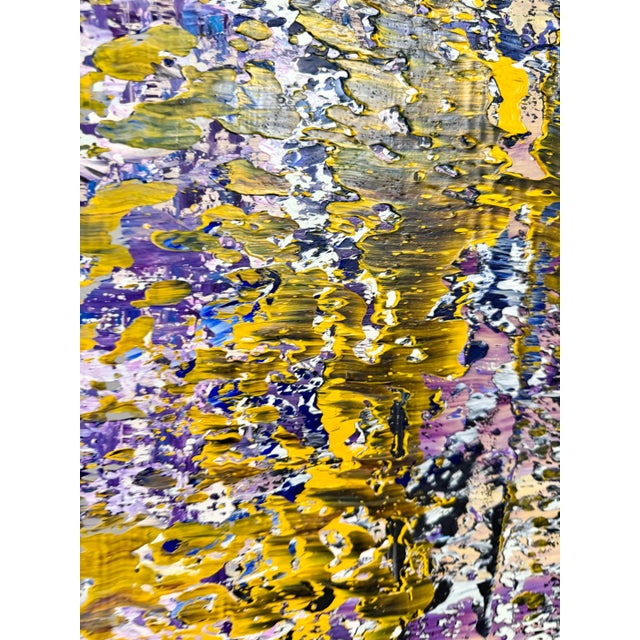 Astor Milan Salcedo, Large Latin American Diptych Abstract Modernist Oil Painting Astor Milan Salcedo For Sale - Image 13 of 18