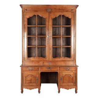 FrenchLouis XV Bibliothèque or Display Cabinet For Sale