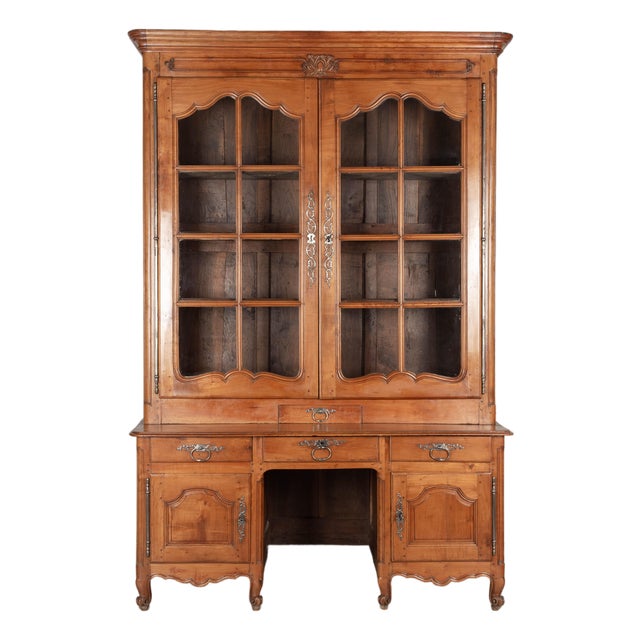 FrenchLouis XV Bibliothèque or Display Cabinet For Sale