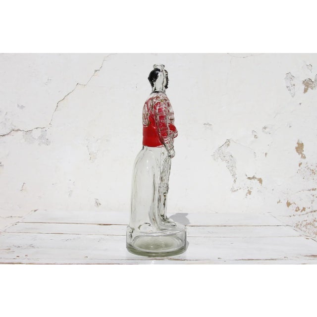 Circa: 1960. Origin: Spain. Material: Glass. Note: Marked but not identified. Item condition: Faded surfaces. Condition is...