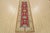 Farmhouse Kazak Runner 2’9” X 8’1” Red Wool Tribal Hand-Knotted Oriental Rug For Sale - Image 3 of 12