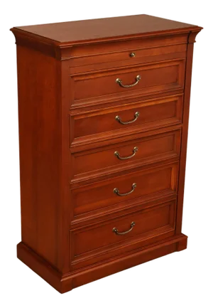 Ethan Allen 'Medallion' Cherry Tall Chest of Drawers