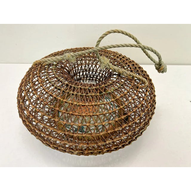Mid-Century Modern Wire Cage for Shell Fish, 1960s For Sale - Image 3 of 11