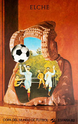Jiri Kolar, Elche, Lithograph