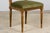 Antique French Louis XVI Style Walnut Dining Chairs in Olive Green - Set of 8 For Sale - Image 10 of 18