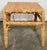 Late 20th Century Vintage Woven Wicker Side Table or Plant Stand For Sale - Image 5 of 8