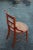 Wood Early 20th Century Vintage French Country Brown Cane Side Chair For Sale - Image 7 of 7