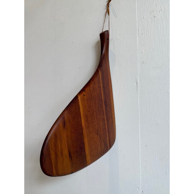 Mid-Century Modern Vintage Dean Santner Serving Board For Sale - Image 3 of 6