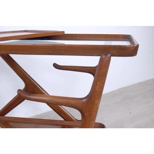 Bar Cart by Cesare Lacca for Cassina, 1950s For Sale - Image 12 of 15