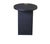 Contemporary Matthew Izzo Home - Harrington Navy Blue Faux Shagreen Side Table With Brass Accent For Sale - Image 3 of 5