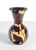 Vintage Art Deco Ceramic Vase with Leaves attributed to RBC Bini & Carmignani, Italy For Sale - Image 10 of 14