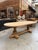 Oval Table in Solid Oak, 1960s For Sale - Image 4 of 11